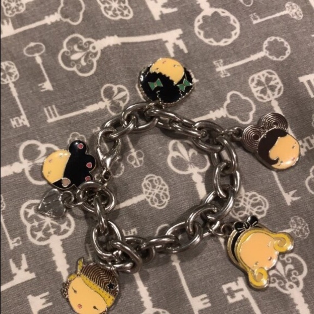 Rare Harajuku Lovers Charm Bracelet